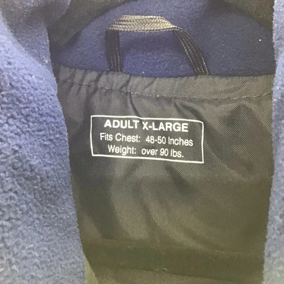 Stearns Men’s Windward Flotation Jacket Orange/Navy Winter Size XL - Picture 13 of 15